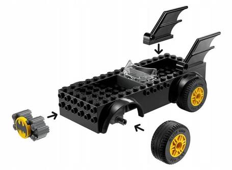 LEGO DC BATMAN 76264 BATMOBIL POGOŃ BATMAN VS JOKE