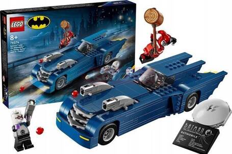 LEGO DC BATMAN 76274 BATMAN Z BATMOBILEM KONTRA HARLEY QUINN I MR FREEZE