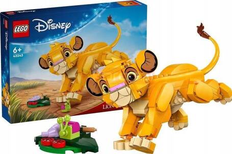 LEGO DISNEY 43243 KRÓL LEW LWIĄTKO SIMBA