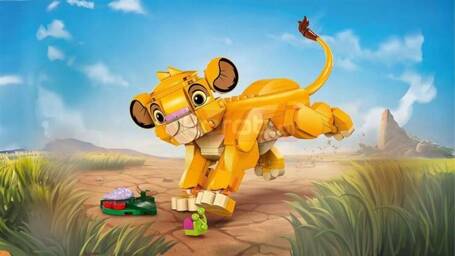 LEGO DISNEY 43243 KRÓL LEW LWIĄTKO SIMBA