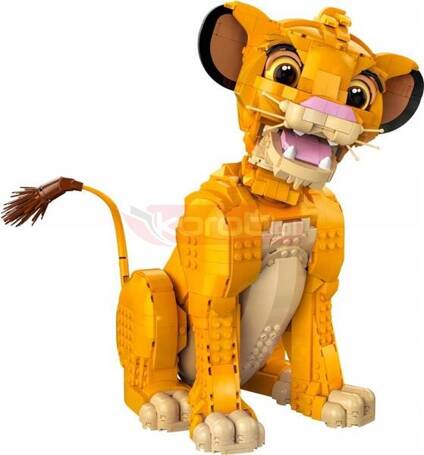 LEGO DISNEY 43247 KRÓL LEW MŁODY SIMBA zestaw klocków kolekcjonerski