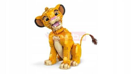 LEGO DISNEY 43247 KRÓL LEW MŁODY SIMBA zestaw klocków kolekcjonerski