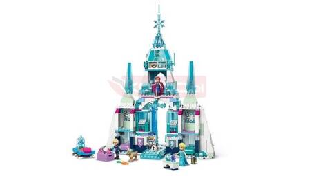 LEGO DISNEY PRINCESS 43244 LODOWY PAŁAC ELZY FROZEN KRAINA LODU zestaw kloc