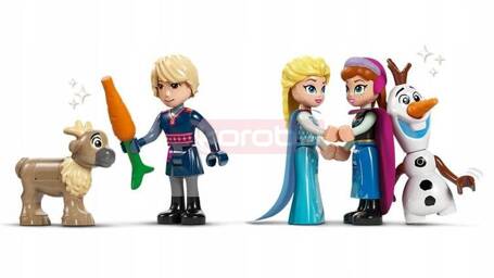 LEGO DISNEY PRINCESS 43244 LODOWY PAŁAC ELZY FROZEN KRAINA LODU zestaw kloc