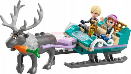 LEGO DISNEY PRINCESS 43256 Przygoda na sankach Anny FROZEN KRAINA LODU