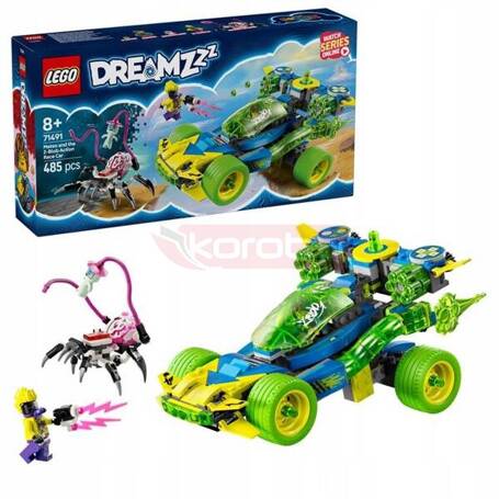 LEGO DREAMZZZ 71491 SAMOCHÓD WYŚCIGOWY MATEO, zestaw klocków dla dzieci 8+