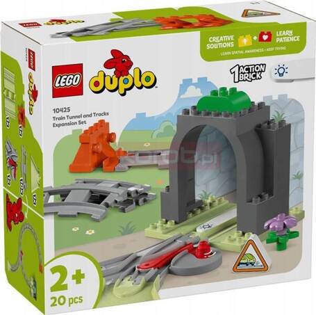 LEGO DUPLO 10425 Tunel i tory kolejowe zestaw rozszerzający