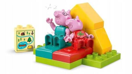 LEGO DUPLO 10452 WYPRAWA NA BIWAK ŚWINKA PEPPA zestaw klocków +2 lata