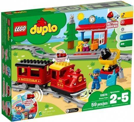 LEGO DUPLO 10874 Pociąg parowy