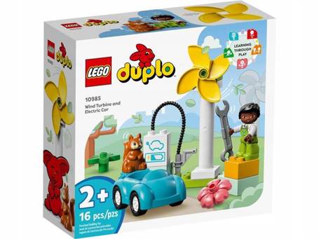 LEGO DUPLO 10985 TURBINA WIATROWA I SAMOCHÓD ELEKT