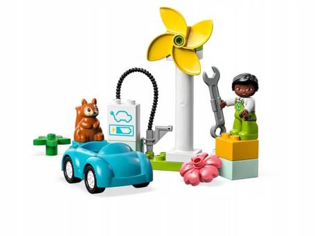 LEGO DUPLO 10985 TURBINA WIATROWA I SAMOCHÓD ELEKT