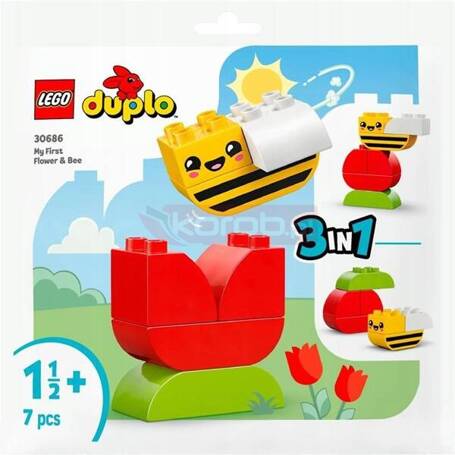 LEGO DUPLO 30686 Mój pierwszy kwiatek i pszczoła POLYBAG