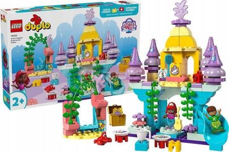 LEGO DUPLO DISNEY 10435 MAGICZNY PODWODNY PAŁAC ARIELKI zestaw +2 lata