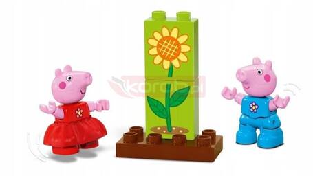 LEGO DUPLO ŚWINKA PEPPA 10431 OGRÓD I DOMEK NA DRZEWIE PEPPY zestaw klocków