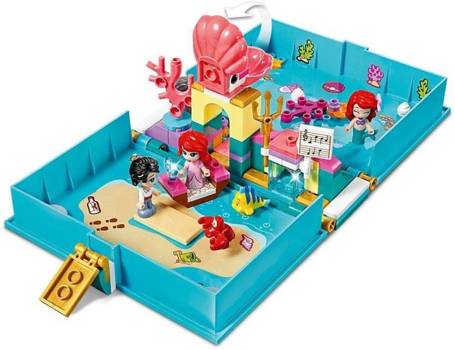 LEGO Disney Princess 43176 Książka z przygodami Arielki