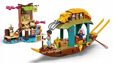 LEGO Disney Princess 43185 Łódź Bouna