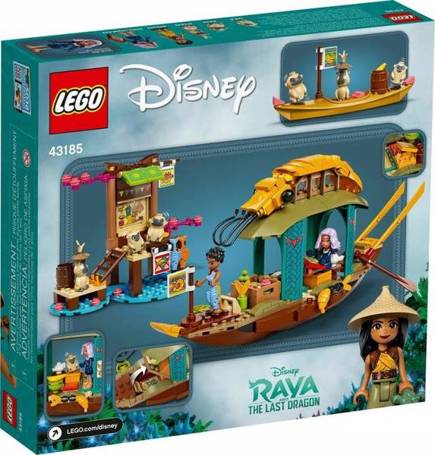 LEGO Disney Princess 43185 Łódź Bouna