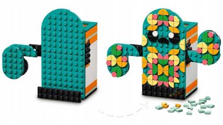 LEGO Dots 41937 LETNI WIELOPAK kaktus ramka bransoletka