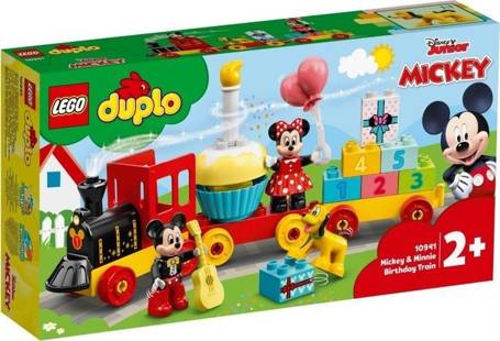 LEGO Duplo 10941 Urodzinowy pociąg myszek Miki i Minnie