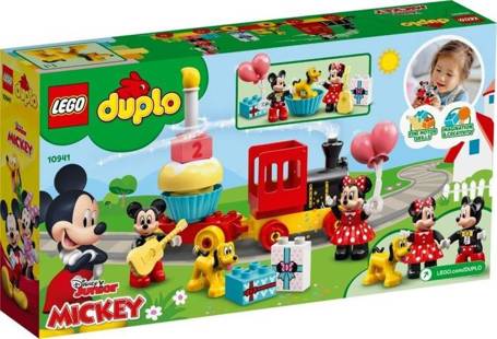 LEGO Duplo 10941 Urodzinowy pociąg myszek Miki i Minnie