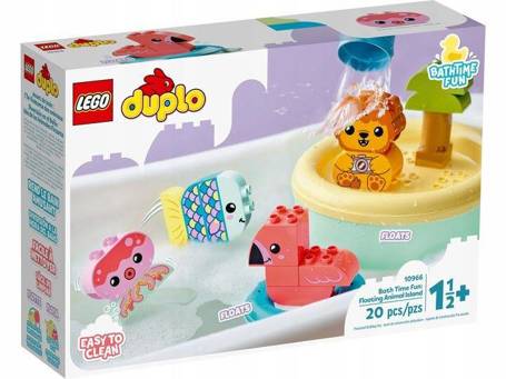 LEGO Duplo 10966 Zabawa w kąpieli pływająca wyspa