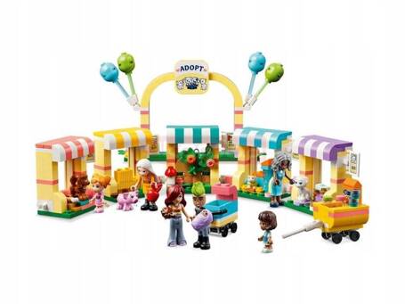 LEGO FRIENDS 42615 Dzień Adopcji Zwierząt, zestaw klocków dla dzieci +6