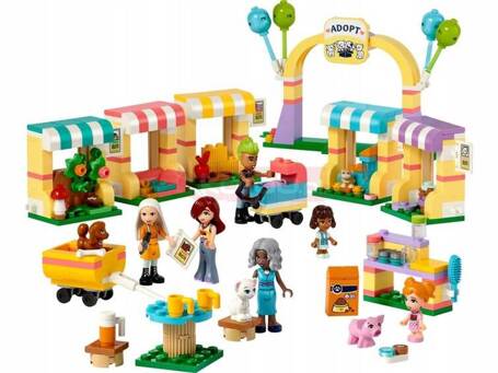 LEGO FRIENDS 42615 Dzień Adopcji Zwierząt, zestaw klocków dla dzieci +6