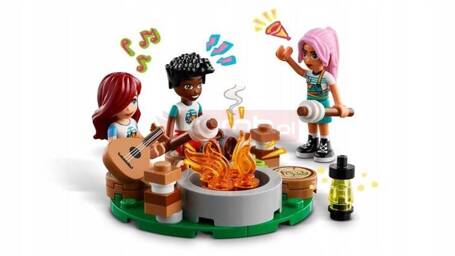 LEGO FRIENDS 42624 PRZYTULNE DOMKI NA LETNIM O zestaw klocków dla dzieci 7+