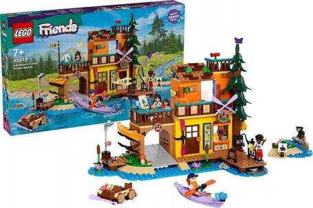 LEGO FRIENDS 42626 SPORTY WODNE NA OBOZIE KEMP zestaw klocków dla dzieci 7+