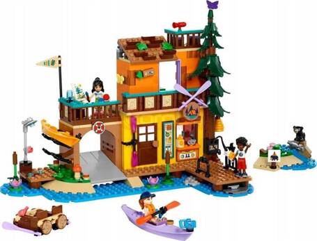 LEGO FRIENDS 42626 SPORTY WODNE NA OBOZIE KEMP zestaw klocków dla dzieci 7+