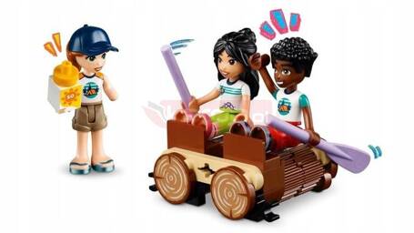 LEGO FRIENDS 42626 SPORTY WODNE NA OBOZIE KEMP zestaw klocków dla dzieci 7+