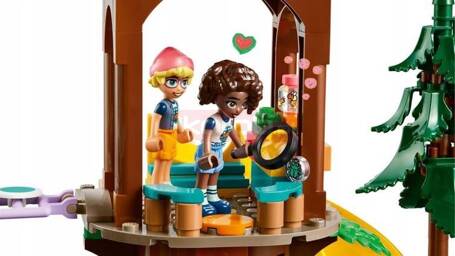 LEGO FRIENDS 42631 DOMEK NA DRZEWIE NA OBOZIE zestaw klocków dla dzieci 8+