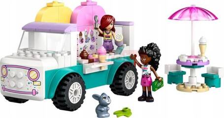 LEGO FRIENDS 42644 Furgonetka z lodami w mieście Heartlake, zestaw klocków