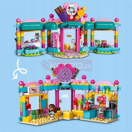 LEGO FRIENDS 42649 Sklep z cukierkami w Heartlake zestaw klocków dla dzieci