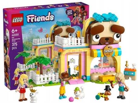 LEGO FRIENDS 42650 Sklep z akcesoriami dla zwierząt, zestaw klocków +6 lat