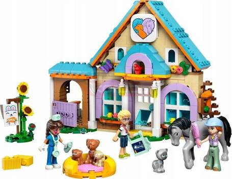 LEGO FRIENDS 42651 Koń i lecznica dla zwierząt, zestaw klocków +7 lat