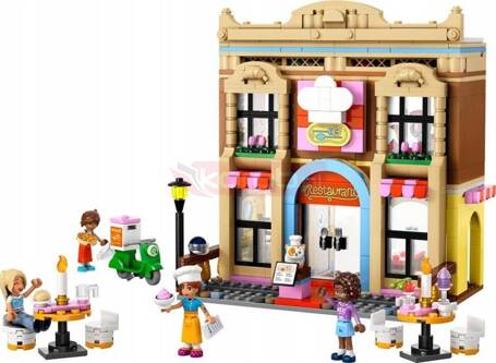 LEGO FRIENDS 42655 Restauracja i szkoła gotowania, zestaw klocków +8 lat