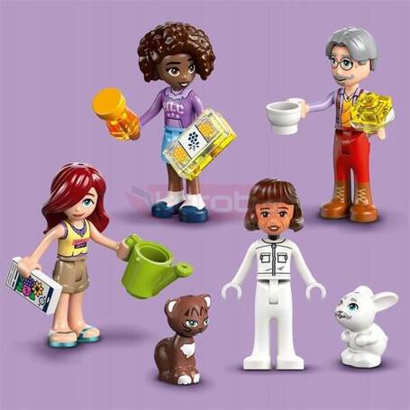 LEGO FRIENDS 42669 Dom pszczelarzy i kwiatowy ogród, zestaw klocków +12 lat