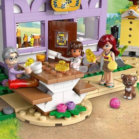 LEGO FRIENDS 42669 Dom pszczelarzy i kwiatowy ogród, zestaw klocków +12 lat