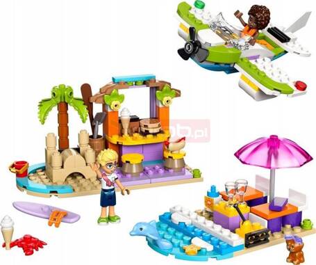 LEGO FRIENDS 42672 Kreatywna walizka plażowa, zestaw klocków +5 lat