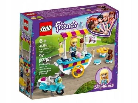 LEGO Friends 41389 Wózek z lodami