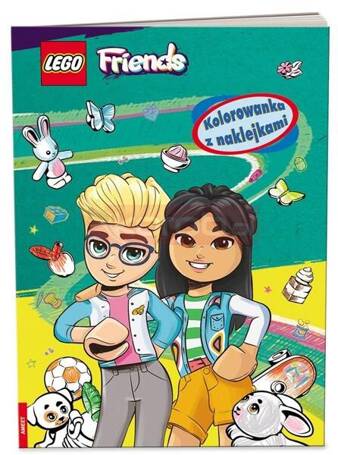 LEGO Friends. Kolorowanka z naklejkami