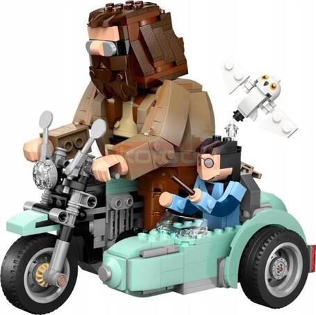 LEGO HARRY POTTER 76443 PRZEJAŻDŻKA MOTOCYKLOWA HAGRIDA, zestaw klocków