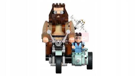 LEGO HARRY POTTER 76443 PRZEJAŻDŻKA MOTOCYKLOWA HAGRIDA, zestaw klocków