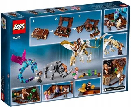 LEGO Harry Potter 75952 Walizka Newta z magicznymi stworzeniami