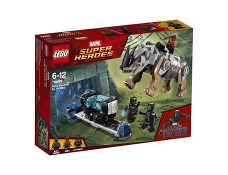 LEGO Heroes 76099 Pojedynek z nosorożcem w pobliżu kopalni