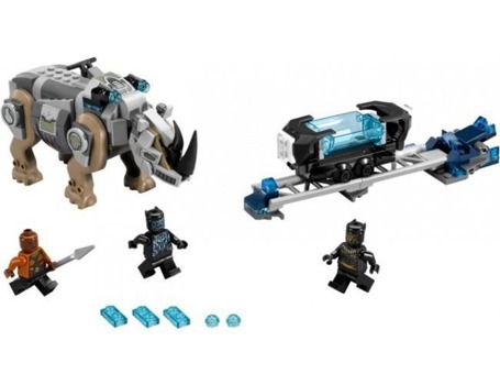 LEGO Heroes 76099 Pojedynek z nosorożcem w pobliżu kopalni