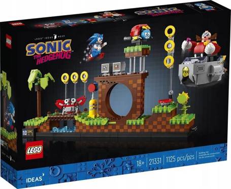 LEGO IDEAS 21331 SONIC THE HEDGEHOG GREEN HILL ZON