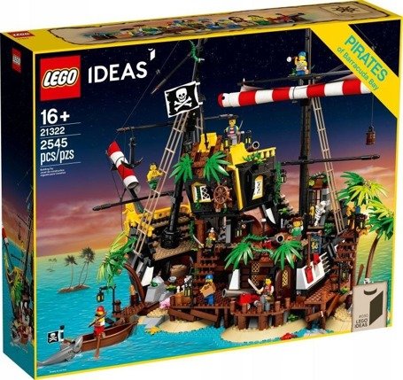 LEGO Ideas 21322 Piraci z Zatoki Barakud