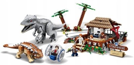 LEGO JURASSIC WORLD 75941 Indominus Rex kontra ankylozaur